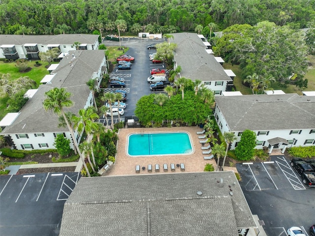 13125 Wilcox Rd Unit 16202, Largo, FL 33774 - aerial view of a pool