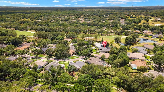 3922 Cedar Cay Cir, Valrico, FL 33596 - aerial view of residential area featuring a nearby body of water and a golf course
