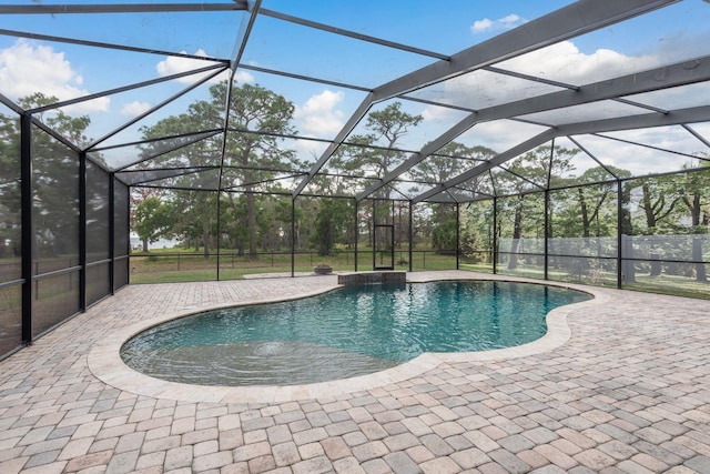 632 S Florida Ave, Tarpon Springs, FL 34689 - outdoor pool featuring a patio area and a lanai