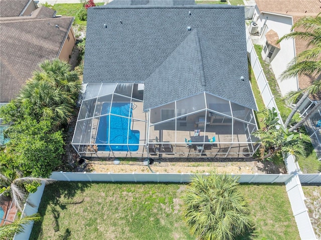 332 Wood Dove Ave, Tarpon Springs, FL 34689 - aerial view of property and surrounding area with a pool