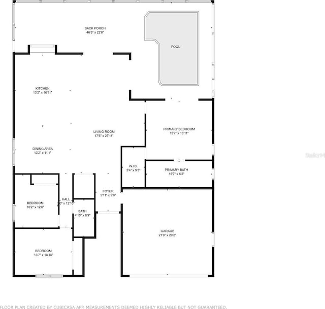 332 Wood Dove Ave, Tarpon Springs, FL 34689 - floor plan / room layout