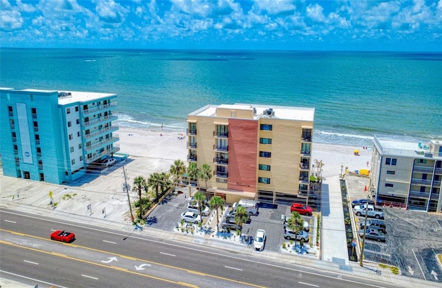 14146 Gulf Blvd Unit 4B, Madeira Beach, FL 33708 - drone / aerial view of expansive beach and apartment complex / building