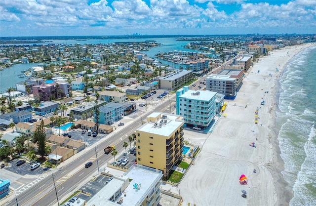 14146 Gulf Blvd Unit 4B, Madeira Beach, FL 33708 - drone / aerial view of unending shoreline