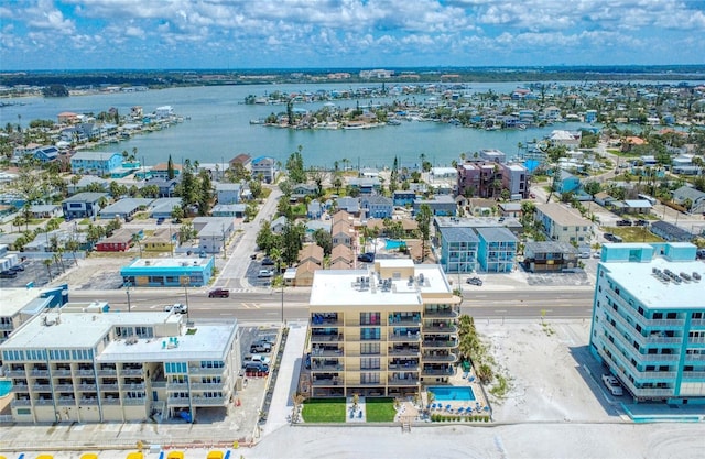 14146 Gulf Blvd Unit 4B, Madeira Beach, FL 33708 - drone / aerial view of a nearby body of water