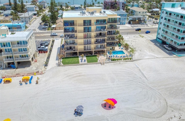 14146 Gulf Blvd Unit 4B, Madeira Beach, FL 33708 - drone / aerial view of apartment complex / building