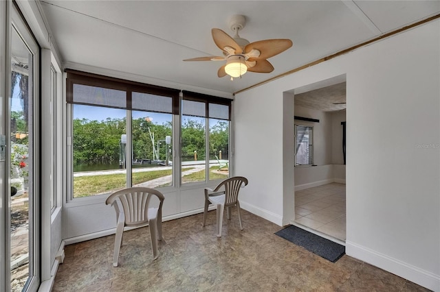 825 Seabreeze Dr, Ruskin, FL 33570 - sunroom / solarium featuring plenty of natural light