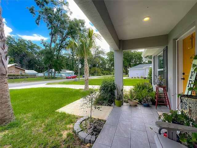 view of patio