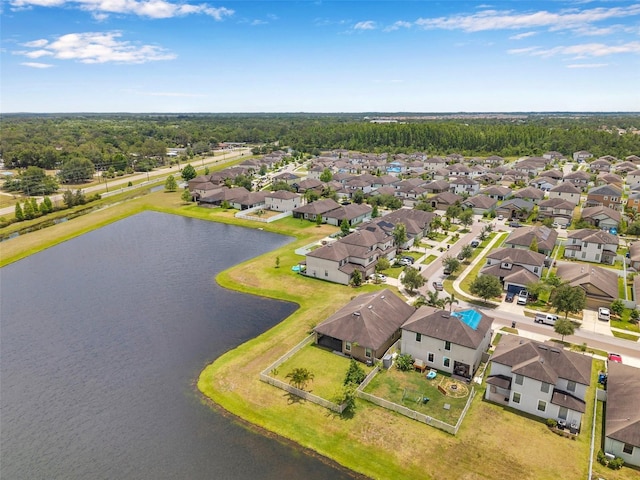 11878 Thicket Wood Dr, Riverview, FL 33579 - aerial perspective of suburban area with a nearby body of water