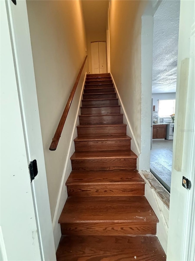 view of stairs