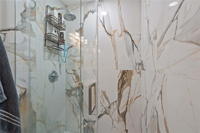 3104 Apricot St, Seffner, FL 33584 - bathroom view of a marble finish shower