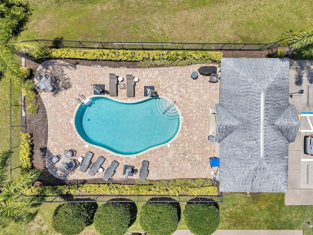 4717 Osprey Ridge Cir, Palm Harbor, FL 34684 - aerial view of a pool