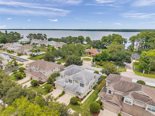 4717 Osprey Ridge Cir, Palm Harbor, FL 34684 - aerial perspective of suburban area featuring a nearby body of water