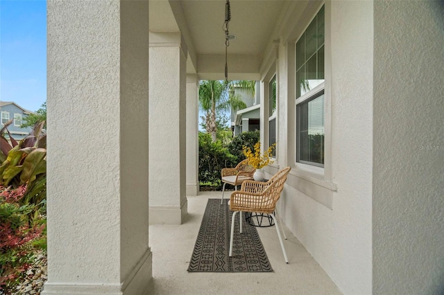 1844 Odiorne Point Ln, Wesley Chapel, FL 33543 - view of patio with covered porch