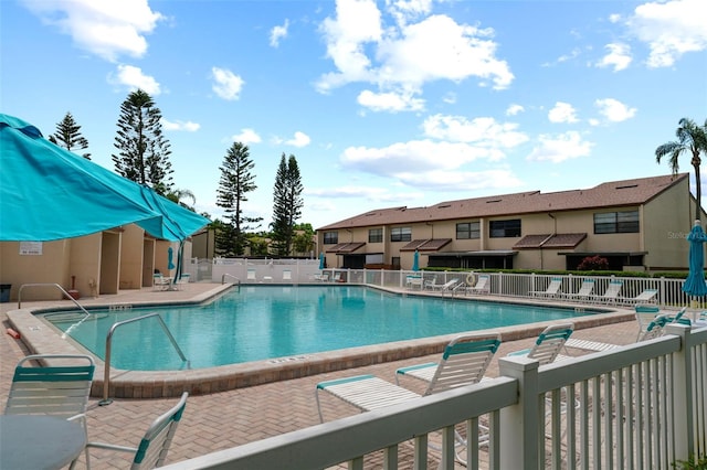 9209 Seminole Blvd Unit 156, Seminole, FL 33772 - community pool featuring a patio
