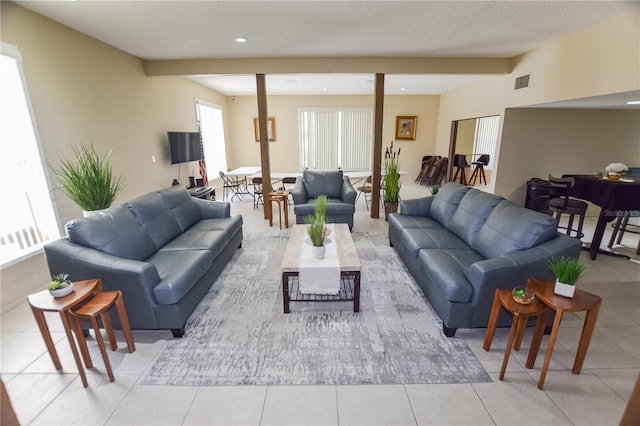 9209 Seminole Blvd Unit 156, Seminole, FL 33772 - tiled living area with recessed lighting