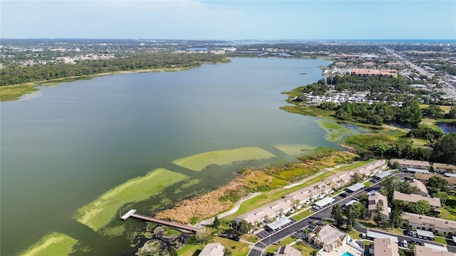 9209 Seminole Blvd Unit 156, Seminole, FL 33772 - aerial overview of property's location featuring a large body of water