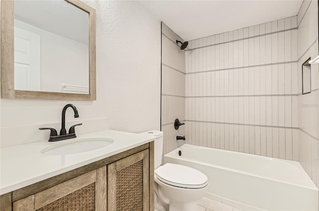 1145 53rd Ave N Unit 1, Saint Petersburg, FL 33703 - full bathroom with toilet, vanity, and  shower combination