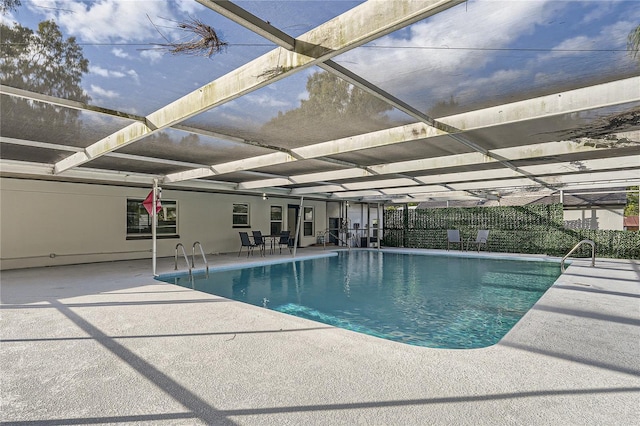 1145 53rd Ave N Unit 1, Saint Petersburg, FL 33703 - swimming pool with a patio area and glass enclosure