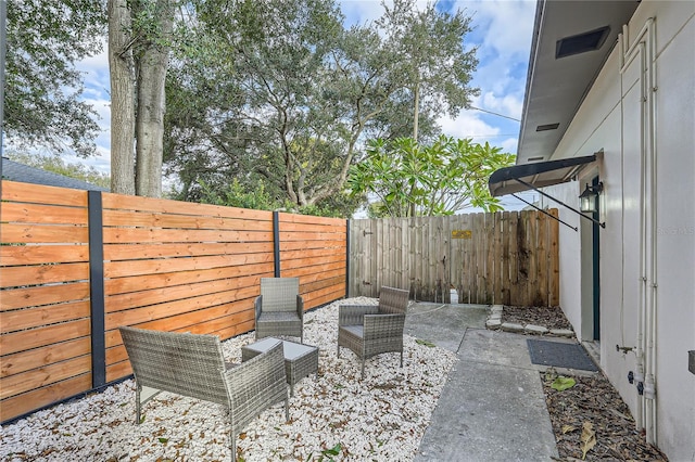 1145 53rd Ave N Unit 1, Saint Petersburg, FL 33703 - view of patio / terrace with a fenced backyard