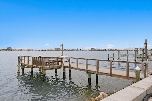 7060 S Shore Dr S, South Pasadena, FL 33707 - dock featuring a water view