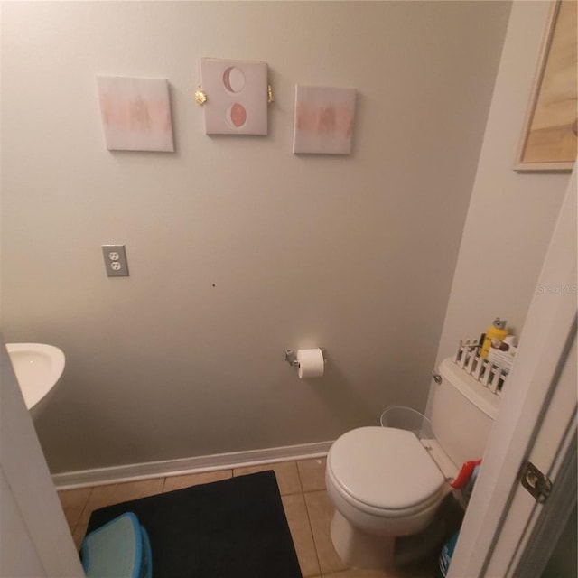 10850 Lake Saint Charles Blvd, Riverview, FL 33578 - bathroom featuring tile patterned flooring and toilet