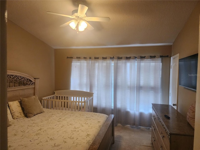 4537 Kennewick Pl Unit 4537, Riverview, FL 33578 - bedroom featuring dark colored carpet, ceiling fan, and vaulted ceiling