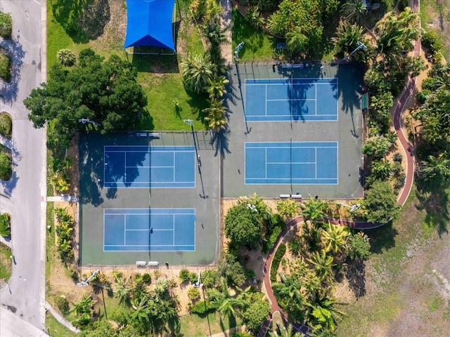 drone / aerial view