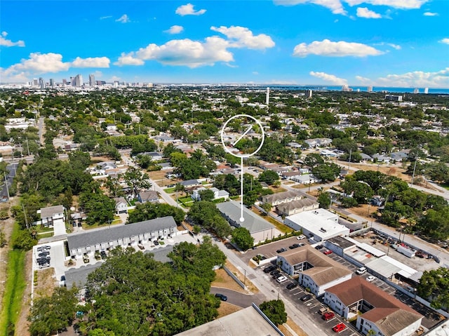 drone / aerial view of a view of skyline