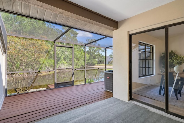 3923 Shoreside Cir, Tampa, FL 33624 - view of unfurnished sunroom