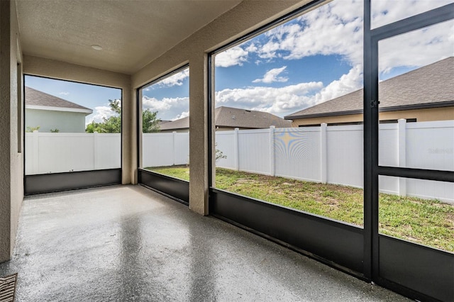 12420 Brick Cobblestone Dr, Riverview, FL 33579 - view of unfurnished sunroom