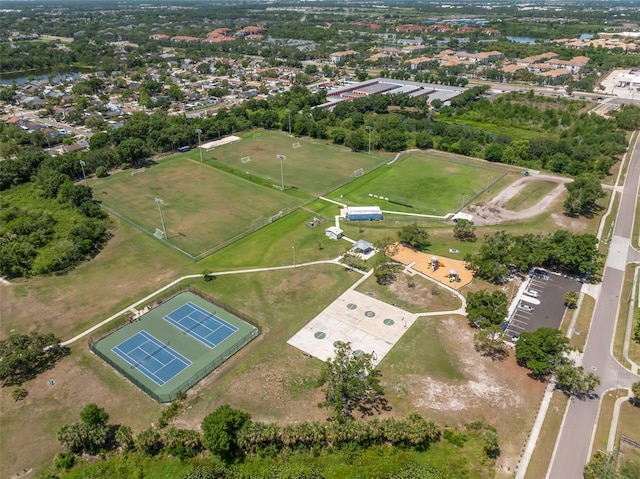 drone / aerial view