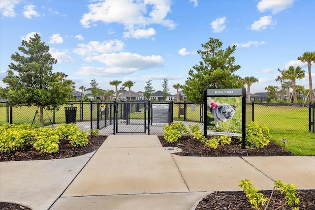 33750 Ocean Spray Ln, Wesley Chapel, FL 33543 - gate featuring a residential view