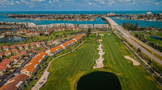 6151 Bahia Del Mar Blvd Unit 126, Saint Petersburg, FL 33715 - bird's eye view of a nearby body of water and a golf course