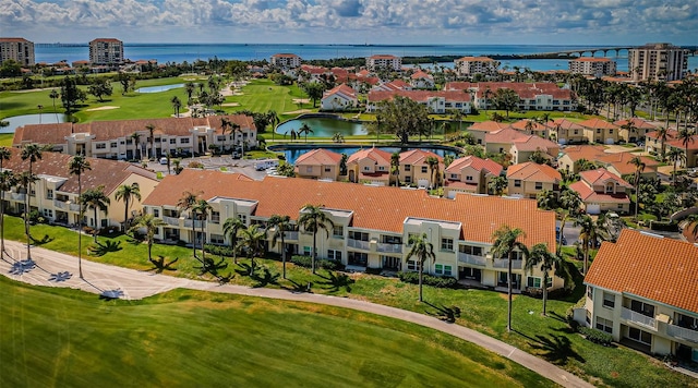 6151 Bahia Del Mar Blvd Unit 126, Saint Petersburg, FL 33715 - bird's eye view of a local golf course and a nearby body of water