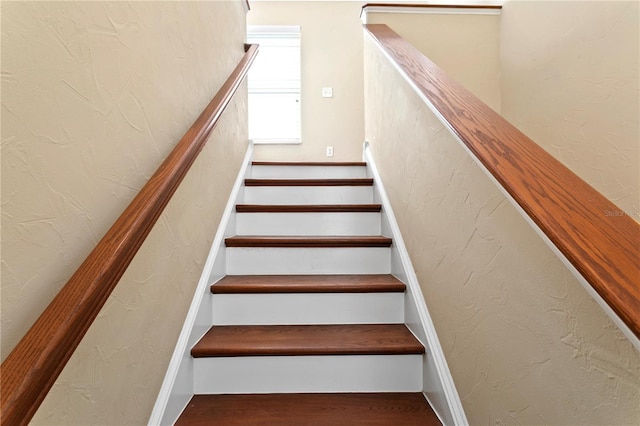 2936 W Knights Ave Unit A, Tampa, FL 33611 - stairway with wood finished floors