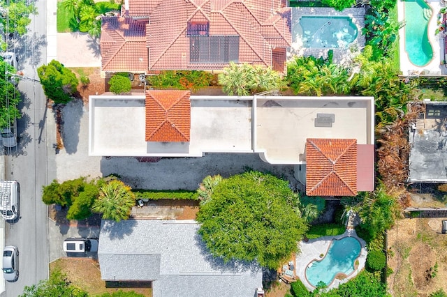 2936 W Knights Ave Unit A, Tampa, FL 33611 - aerial view of a pool