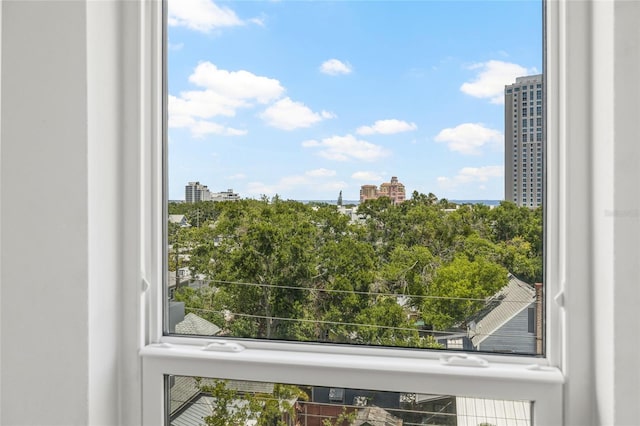 water view featuring nearby urban area