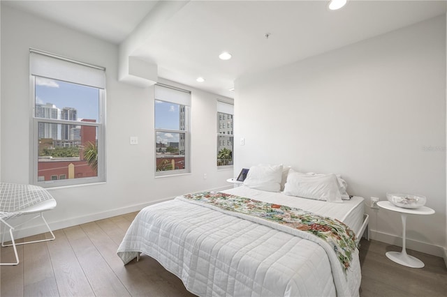 205 5th Ave N Unit 501, Saint Petersburg, FL 33701 - bedroom featuring wood finished floors, recessed lighting, and baseboards