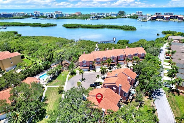14561 El Paseo Dr, Seminole, FL 33776 - view of urban area with a nearby body of water
