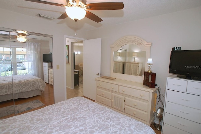 1126 Tarridon Ct, Dunedin, FL 34698 - bedroom with ceiling fan