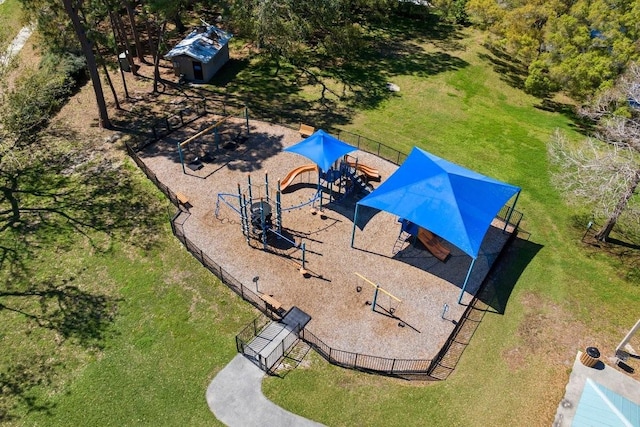 1126 Tarridon Ct, Dunedin, FL 34698 - drone / aerial view of a park