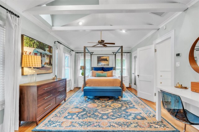 221 13th Ave NE, Saint Petersburg, FL 33701 - bedroom featuring light wood finished floors and ornamental molding
