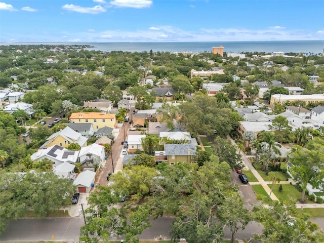 221 13th Ave NE, Saint Petersburg, FL 33701 - aerial view of property's location with a large body of water and nearby suburban area