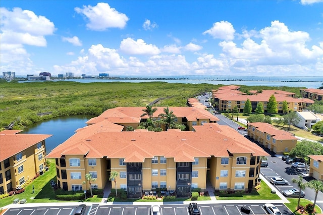 4333 Bayside Village Dr Unit 110, Tampa, FL 33615 - bird's eye view of a nearby body of water and apartment complex / building
