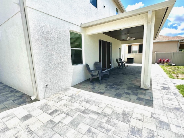 1147 Halapa Way, Trinity, FL 34655 - view of patio / terrace with fence