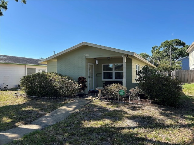3827 15th Ave N, Saint Petersburg, FL 33713 - view of front of house featuring brick siding