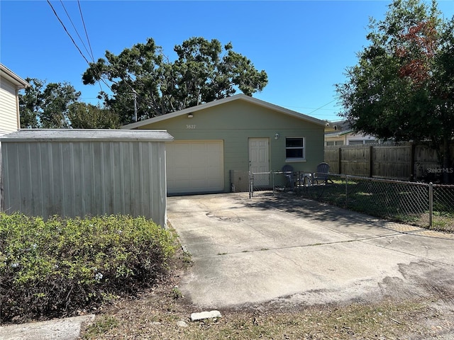 3827 15th Ave N, Saint Petersburg, FL 33713 - view of property exterior featuring fence and driveway