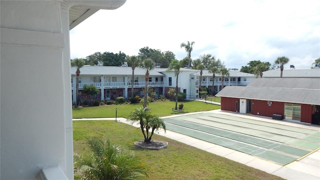 4744 Azalea Dr Unit 203B, New Port Richey, FL 34652 - view of home's community featuring shuffleboard
