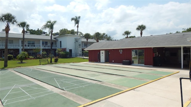 4744 Azalea Dr Unit 203B, New Port Richey, FL 34652 - view of community with shuffleboard