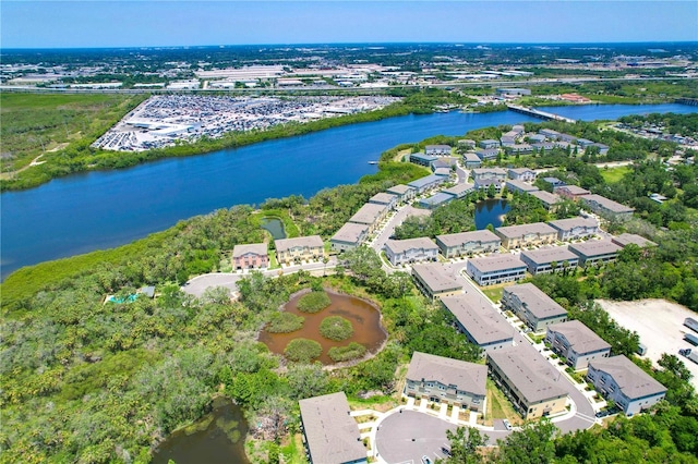 842 Tennyson Mill Cir, Tampa, FL 33619 - aerial view of a large body of water